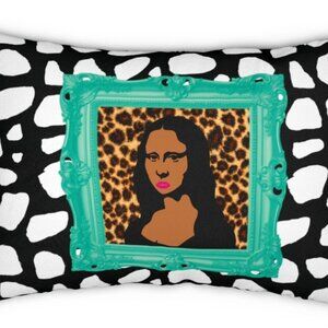Mona Lisa Lumbar Pillow